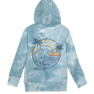 Disney Stitch Tie-Dye Pullover Hoodie Sweatshirt  XXL Adults